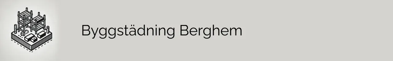 Byggstädning Berghem