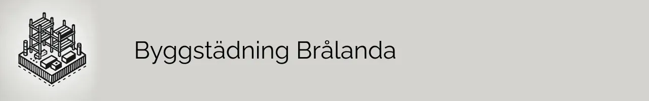 Byggstädning Brålanda