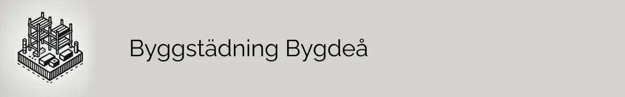 Byggstädning Bygdeå