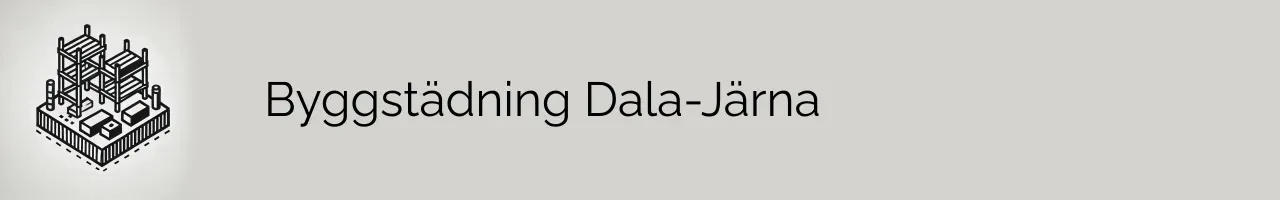 Byggstädning Dala-Järna