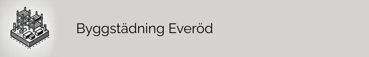 Byggstädning Everöd