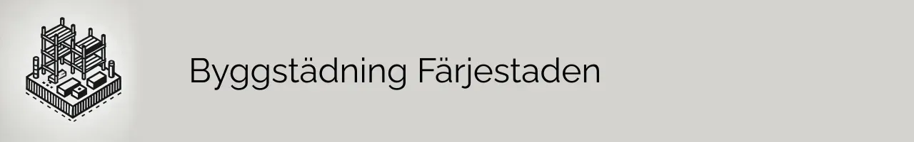 Byggstädning Färjestaden