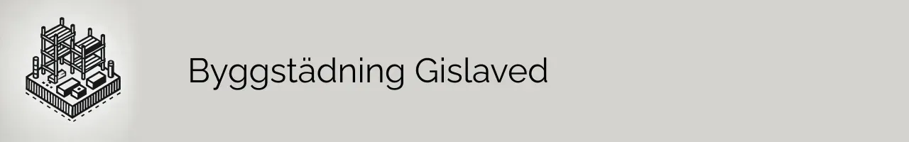 Byggstädning Gislaved