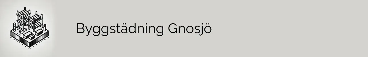 Byggstädning Gnosjö