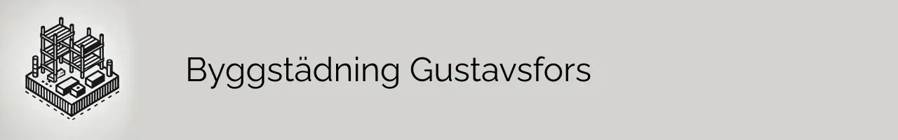 Byggstädning Gustavsfors