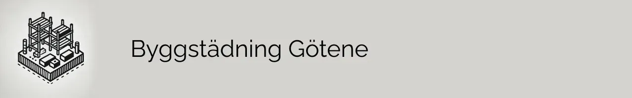 Byggstädning Götene