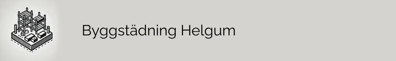 Byggstädning Helgum