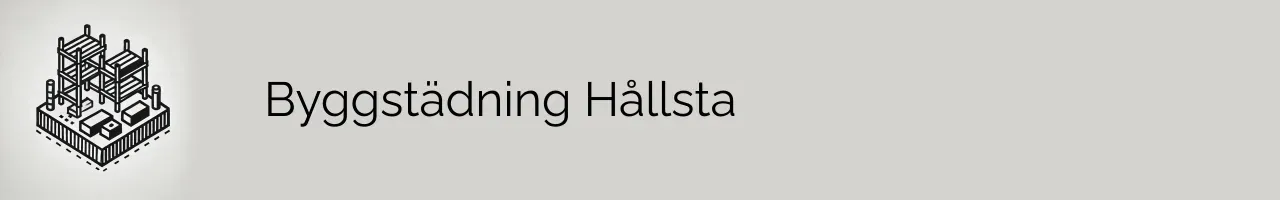 Byggstädning Hållsta