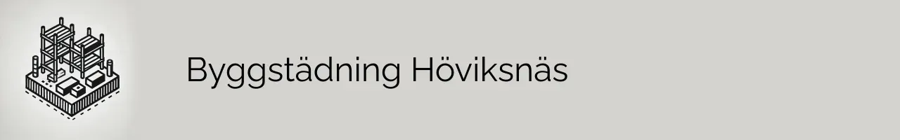 Byggstädning Höviksnäs