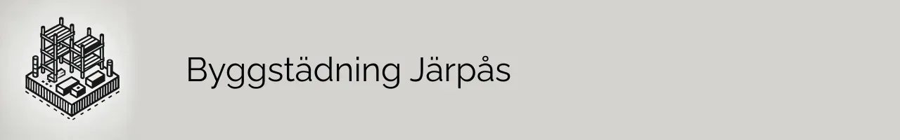 Byggstädning Järpås