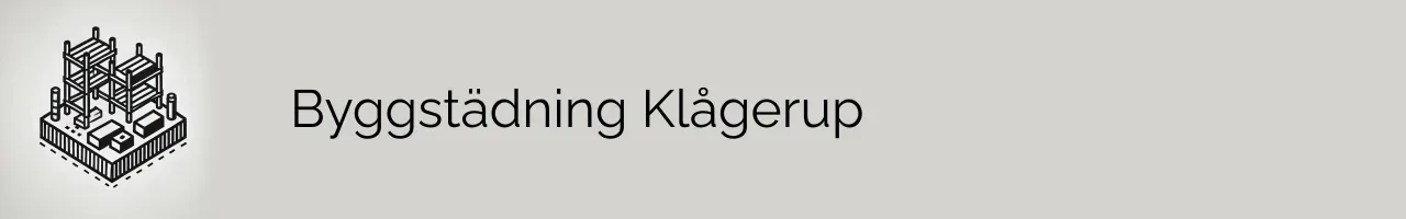 Byggstädning Klågerup