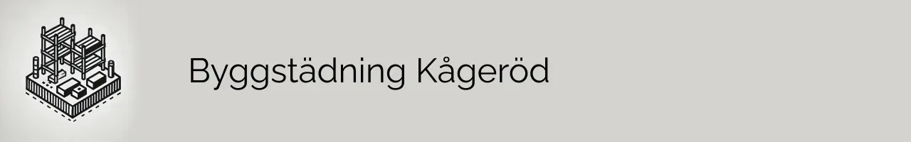 Byggstädning Kågeröd