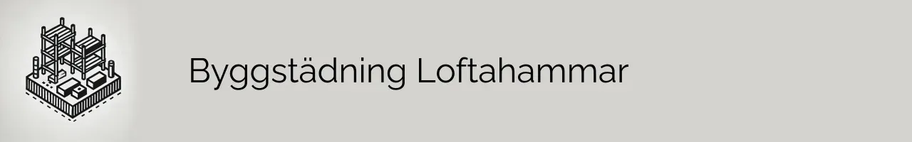 Byggstädning Loftahammar