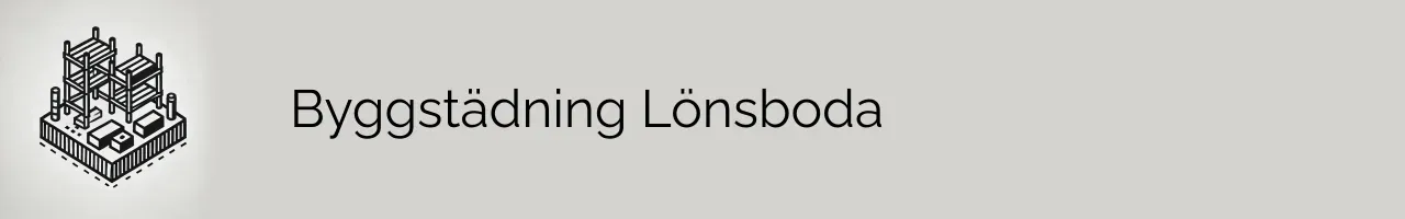 Byggstädning Lönsboda