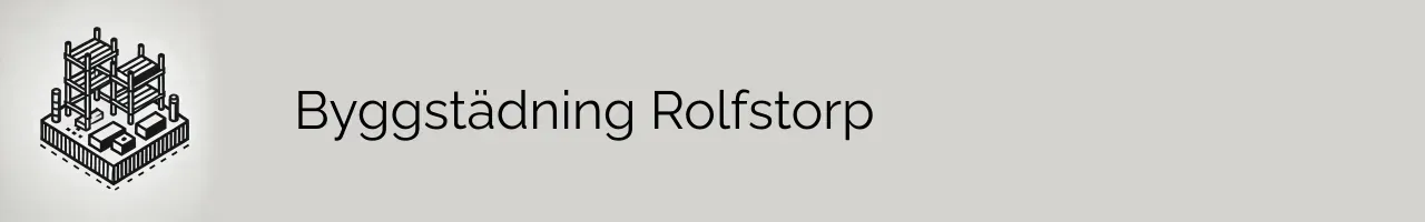 Byggstädning Rolfstorp