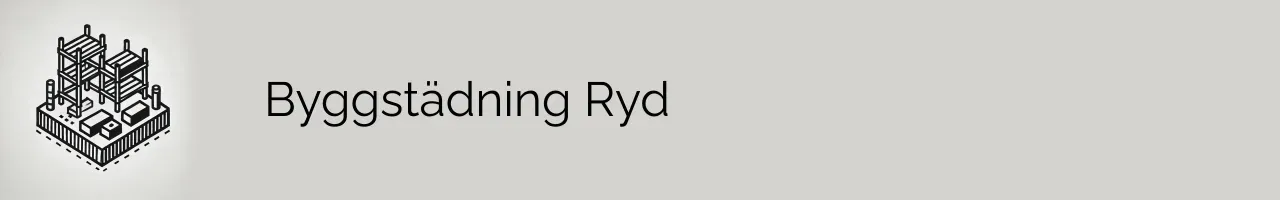 Byggstädning Ryd