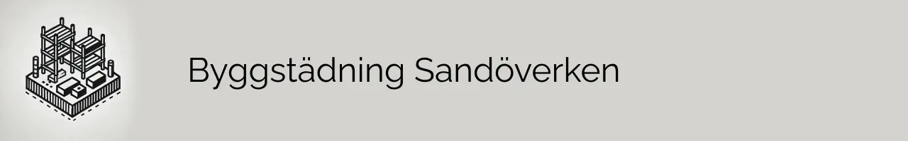 Byggstädning Sandöverken