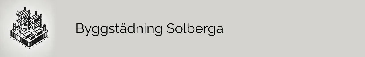 Byggstädning Solberga