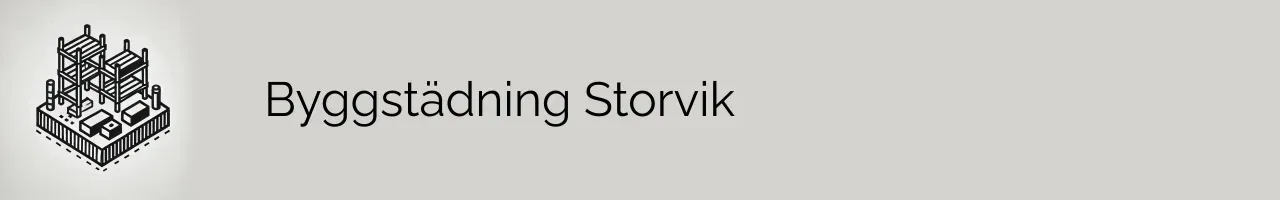 Byggstädning Storvik