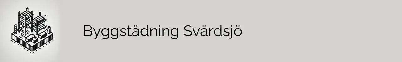 Byggstädning Svärdsjö