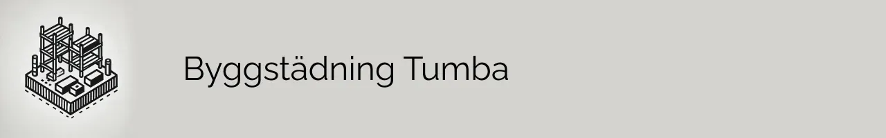 Byggstädning Tumba