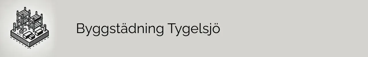 Byggstädning Tygelsjö