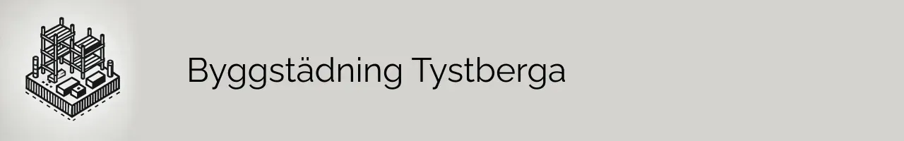 Byggstädning Tystberga