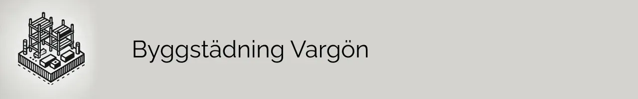 Byggstädning Vargön