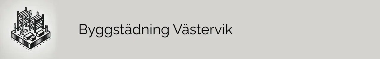 Byggstädning Västervik